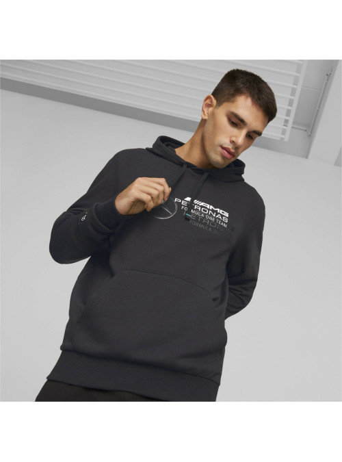 Puma Męska Bluza Bluza Mapf1 Hoodie Puma 53847501 Czarny | Sklep Monotox