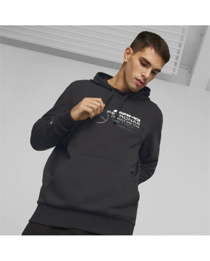 Puma Męska Bluza Bluza Mapf1 Hoodie Puma 53847501 Czarny | Sklep Monotox