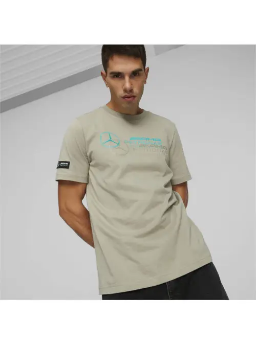 Puma Męski T-shirt Koszulka Mapf1 Logo Tee Birch 53848207 Beżowy | Sklep Monotox