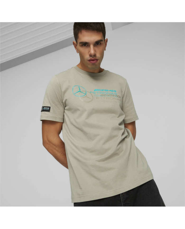 Puma Męski T-shirt Koszulka Mapf1 Logo Tee Birch 53848207 Beżowy | Sklep Monotox