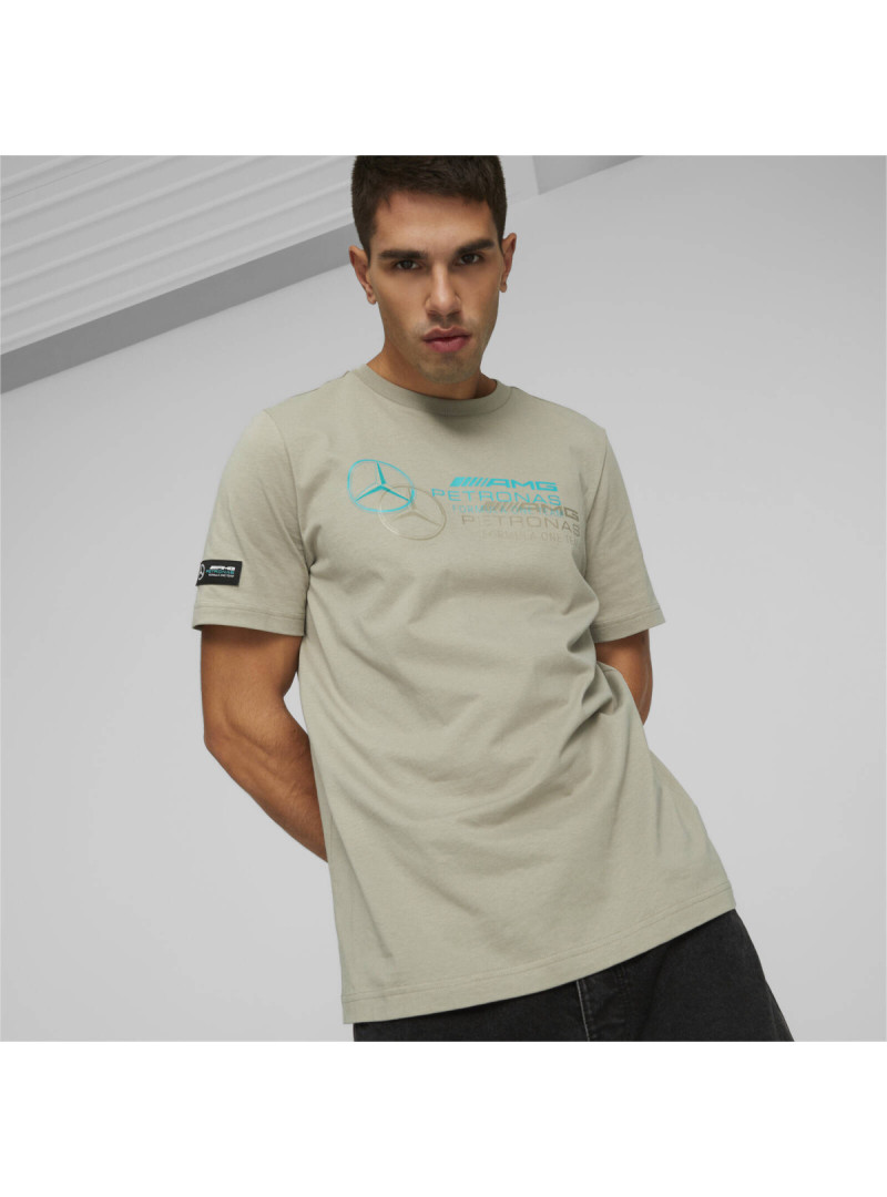 Puma Męski T-shirt Koszulka Mapf1 Logo Tee Birch 53848207 Beżowy | Sklep Monotox
