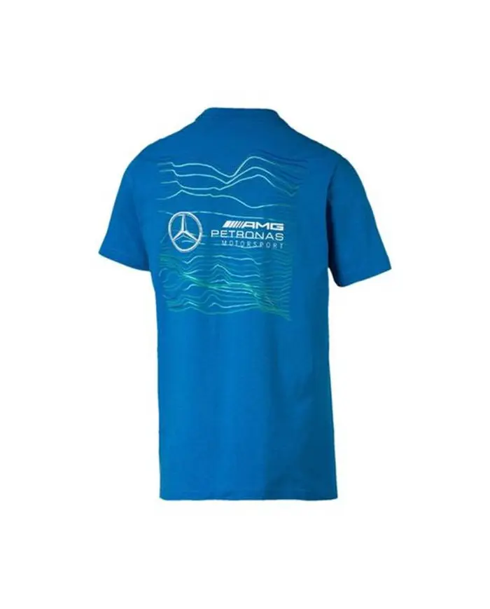Puma Męski T-shirt Mapm Logo Tee 57780704 Niebieski | Sklep Monotox
