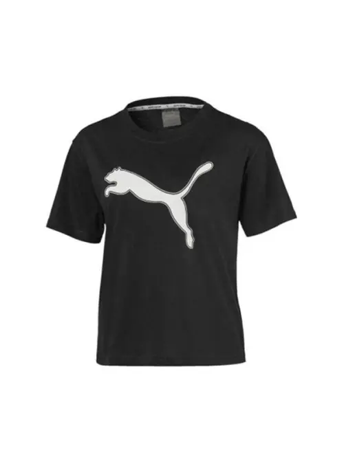 Puma Damski T-shirt Modern Sports Logo Tee 58122901 Czarny | Sklep Monotox