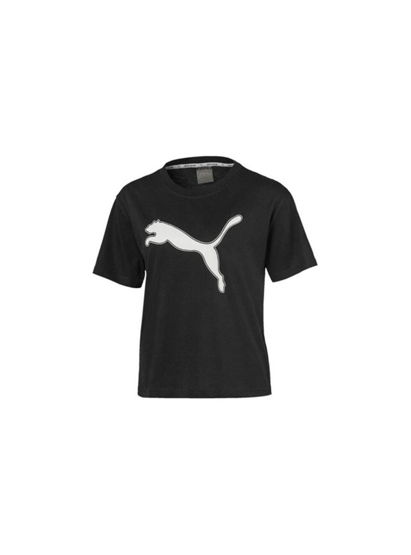 Puma Damski T-shirt Modern Sports Logo Tee 58122901 Czarny | Sklep Monotox