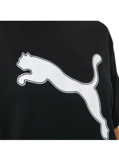 Puma Damski T-shirt Modern Sports Logo Tee 58122901 Czarny | Sklep Monotox