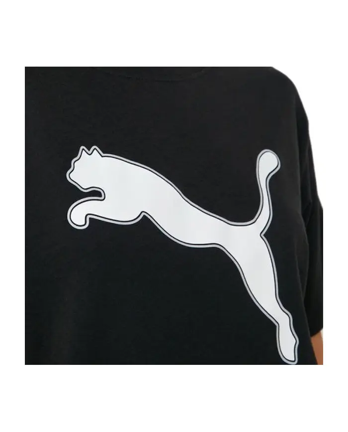 Puma Damski T-shirt Modern Sports Logo Tee 58122901 Czarny | Sklep Monotox