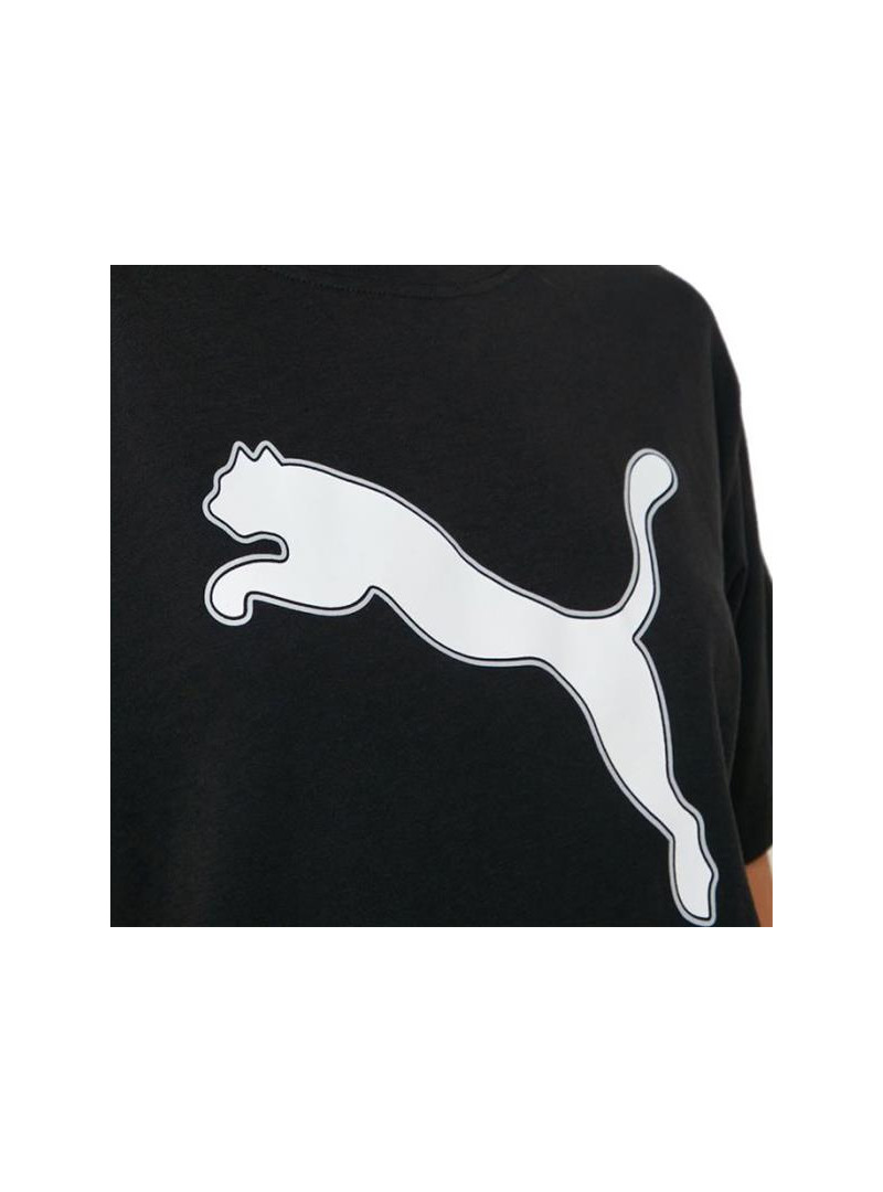 Puma Damski T-shirt Modern Sports Logo Tee 58122901 Czarny | Sklep Monotox