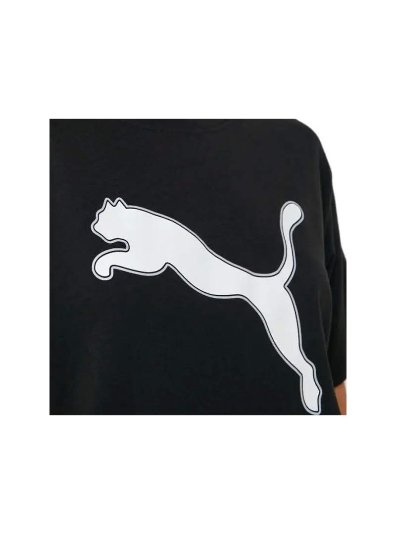 Puma Damski T-shirt Modern Sports Logo Tee 58122901 Czarny | Sklep Monotox