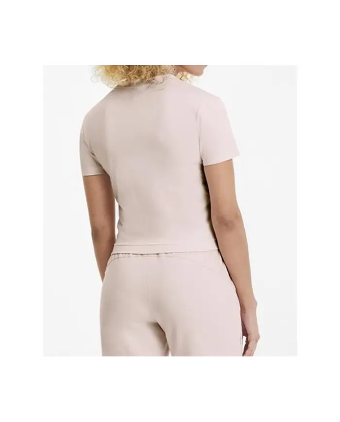 Puma Damski T-shirt Nu-tility Fitted Tee 58137717 Różowy | Sklep Monotox