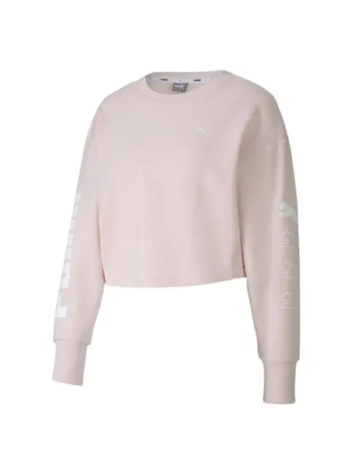 Puma Damska Bluza Rebel Crew Sweat Tr 58175517 Różowy | Sklep Monotox