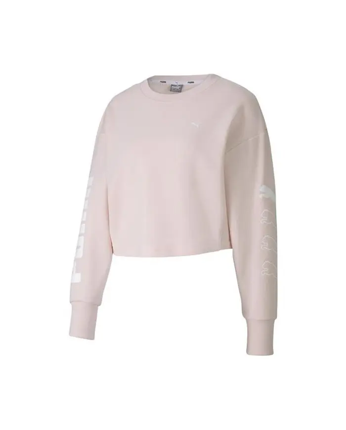 Puma Damska Bluza Rebel Crew Sweat Tr 58175517 Różowy | Sklep Monotox