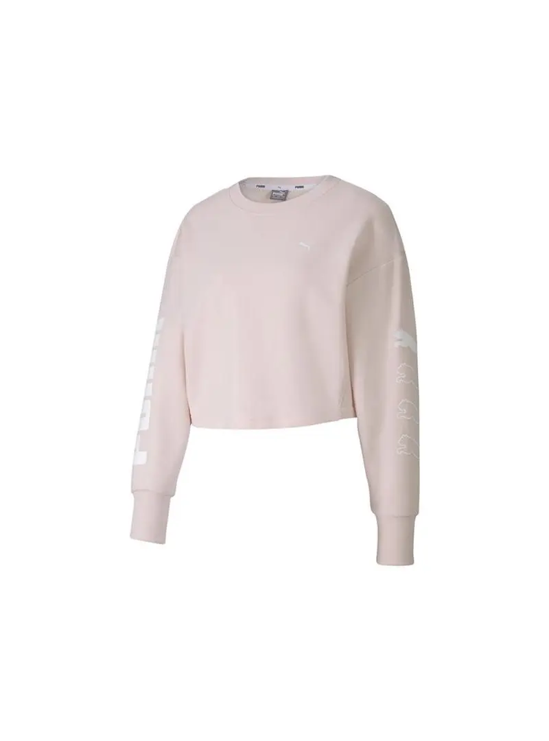 Puma Damska Bluza Rebel Crew Sweat Tr 58175517 Różowy | Sklep Monotox