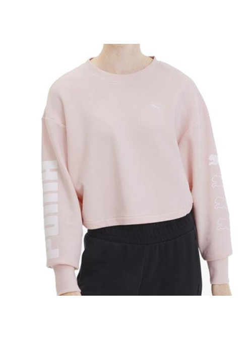 Puma Damska Bluza Rebel Crew Sweat Tr 58175517 Różowy | Sklep Monotox