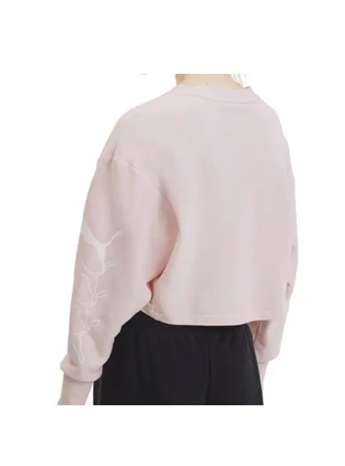 Puma Damska Bluza Rebel Crew Sweat Tr 58175517 Różowy | Sklep Monotox