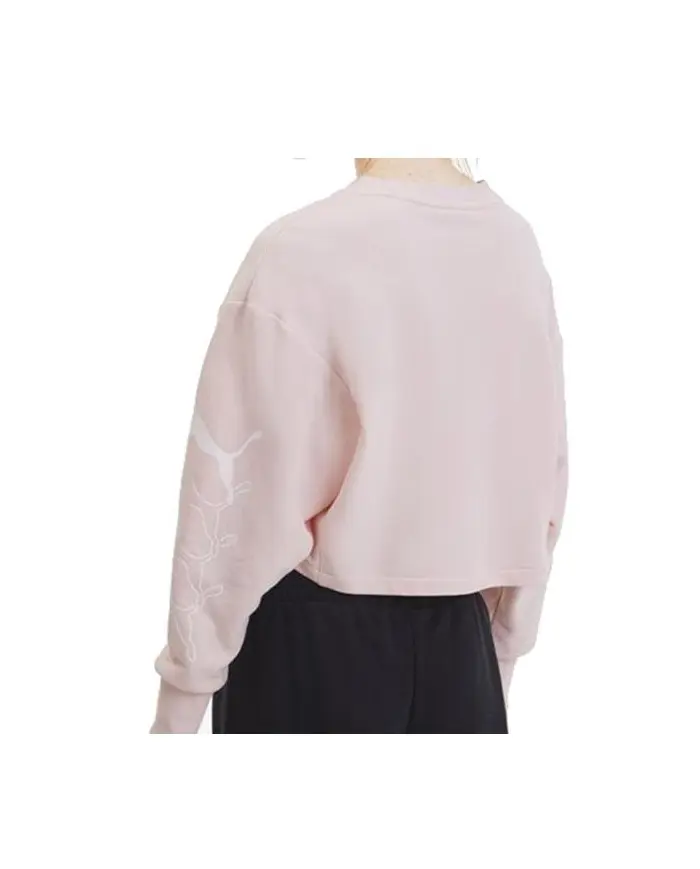 Puma Damska Bluza Rebel Crew Sweat Tr 58175517 Różowy | Sklep Monotox