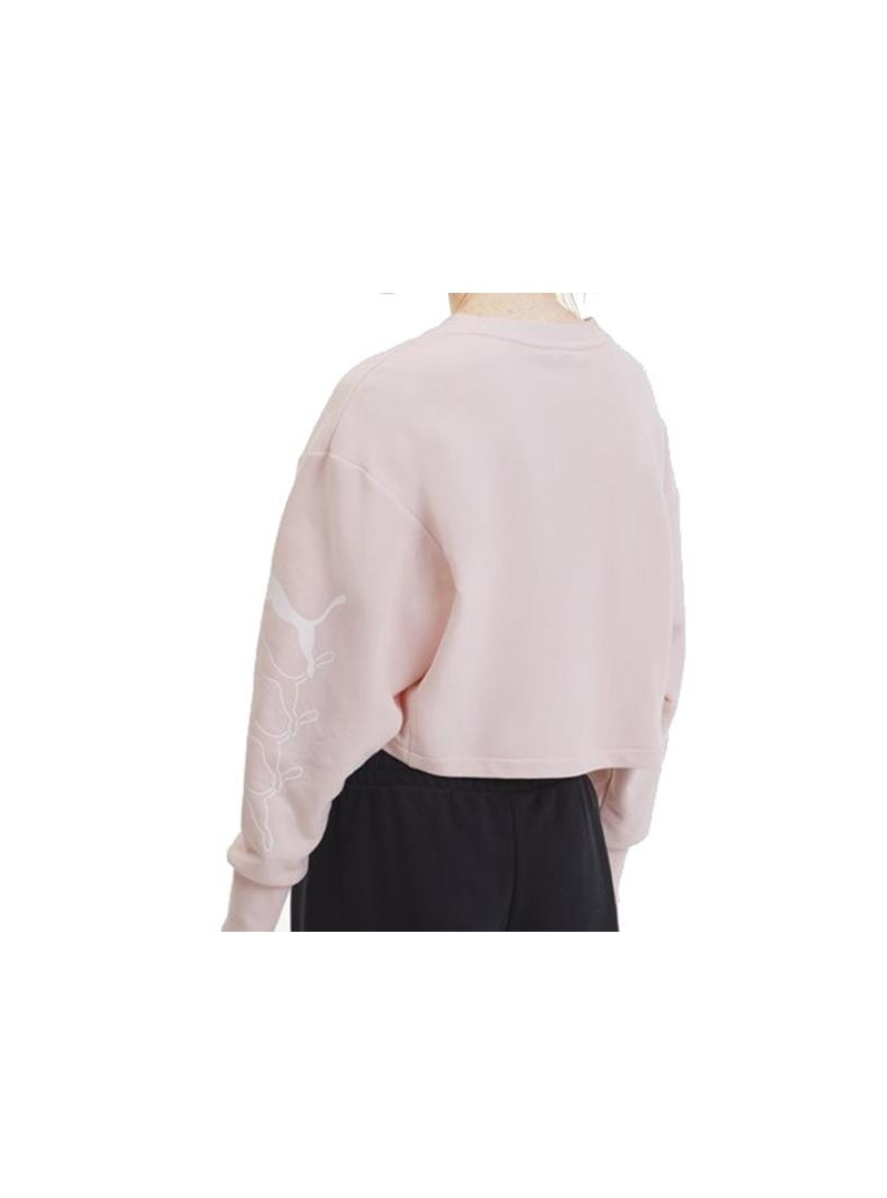 Puma Damska Bluza Rebel Crew Sweat Tr 58175517 Różowy | Sklep Monotox