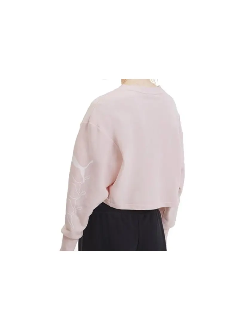 Puma Damska Bluza Rebel Crew Sweat Tr 58175517 Różowy | Sklep Monotox