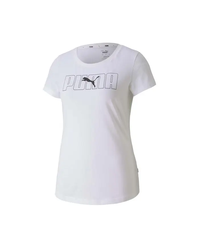 Puma Damski T-shirt Rebel Graphic Tee 58355752 Biały | Sklep Monotox