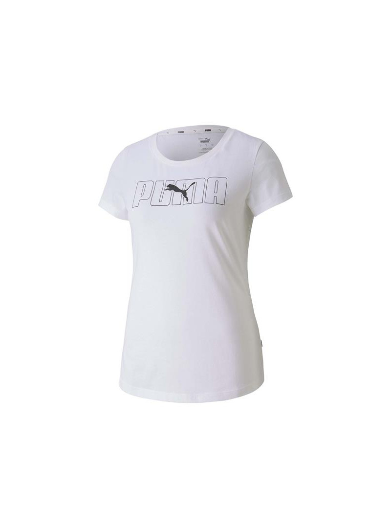 Puma Damski T-shirt Rebel Graphic Tee 58355752 Biały | Sklep Monotox