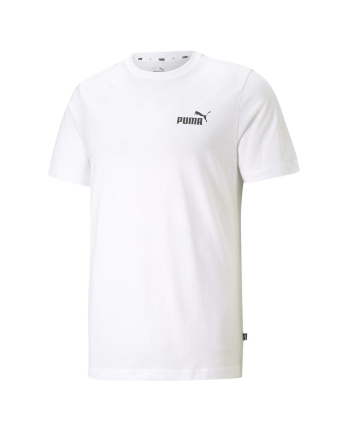 Puma Męski T-shirt Ess Small Logo Tee 58666802 Biały | Sklep Monotox