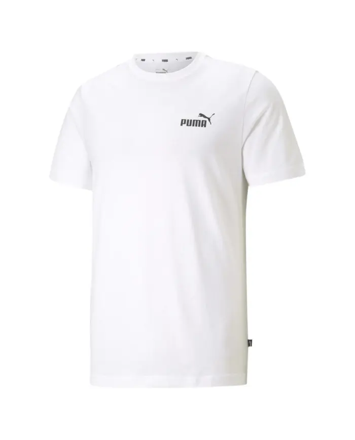 Puma Męski T-shirt Ess Small Logo Tee 58666802 Biały | Sklep Monotox