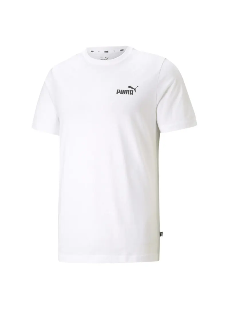 Puma Męski T-shirt Ess Small Logo Tee 58666802 Biały | Sklep Monotox