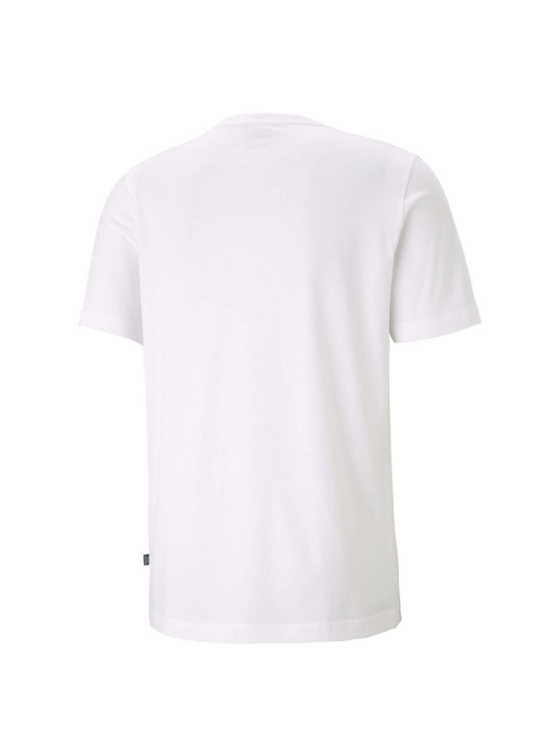 Puma Męski T-shirt Ess Small Logo Tee 58666802 Biały | Sklep Monotox