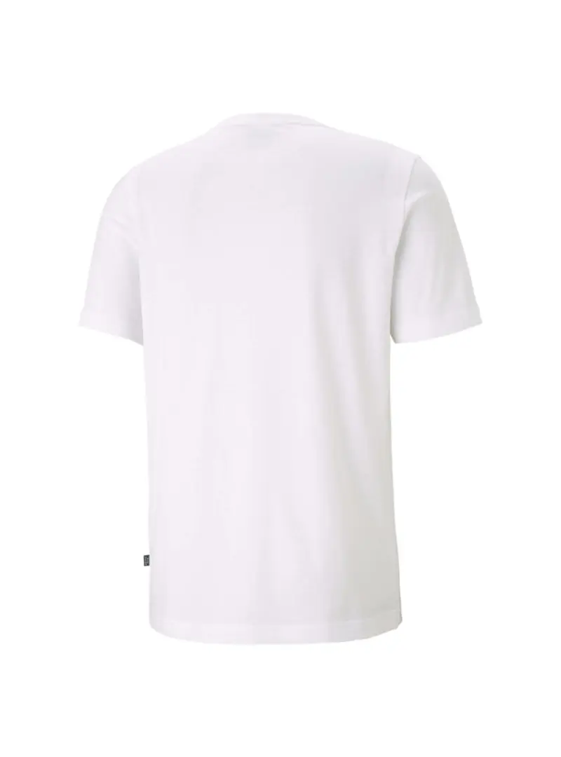 Puma Męski T-shirt Ess Small Logo Tee 58666802 Biały | Sklep Monotox