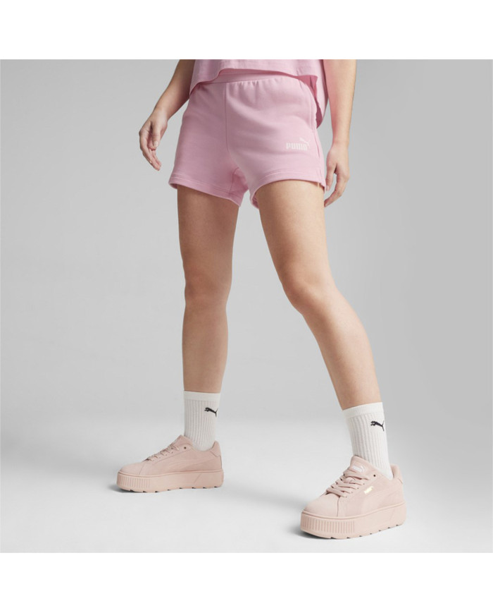 Puma Damskie Szorty Ess 4 Sweat Shorts 58682530 Różowy | Sklep Monotox