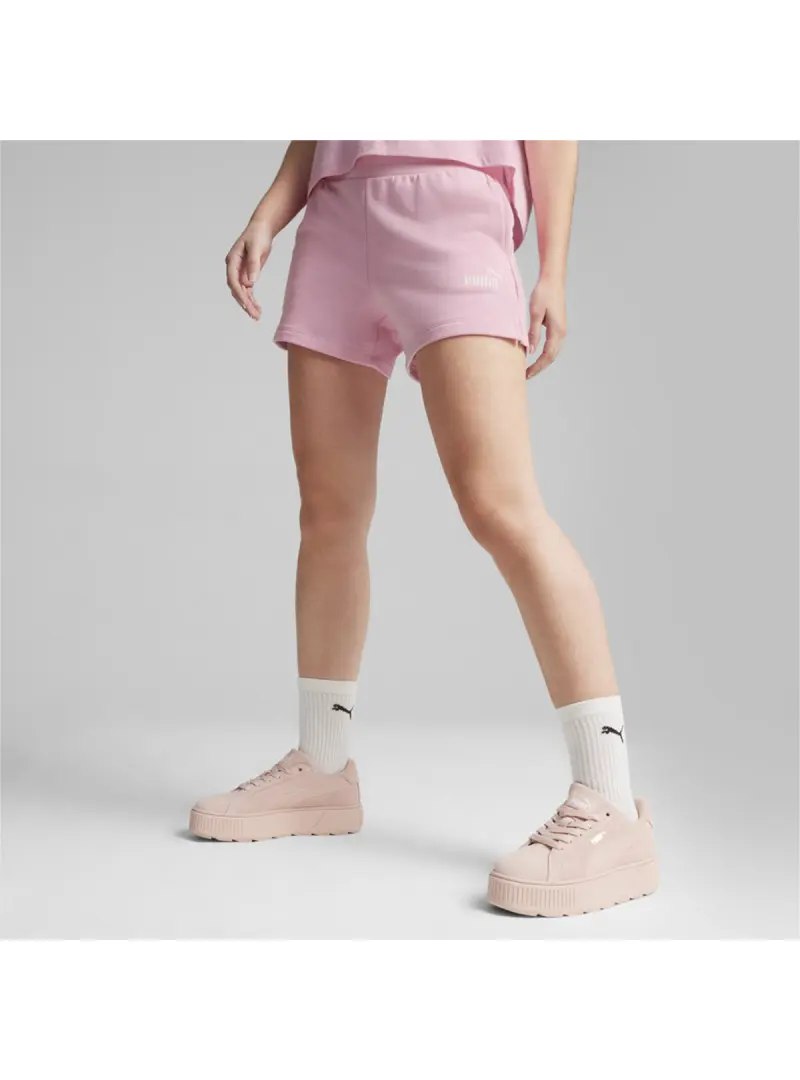 Puma Damskie Szorty Ess 4 Sweat Shorts 58682530 Różowy | Sklep Monotox