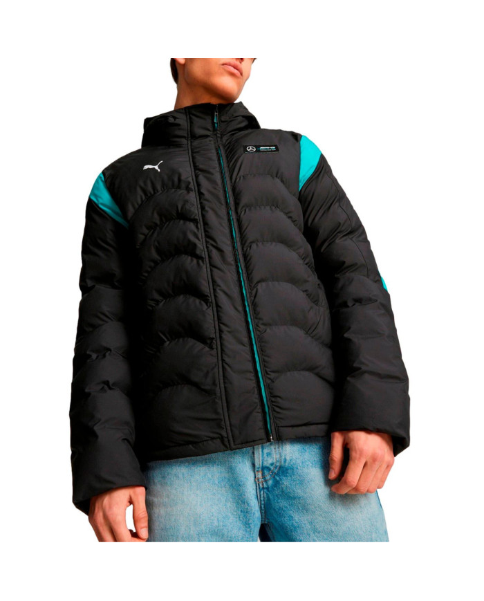 Puma Męska Kurtka Mapf1 Mt7 Ecolite Padded Jkt 62114601 Czarny | Sklep Monotox