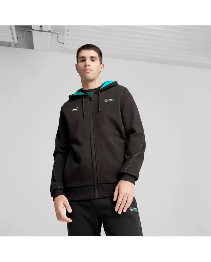 Puma Męska Bluza Mapf1 Hooded Sweat Jkt 62114701 Czarny | Sklep Monotox