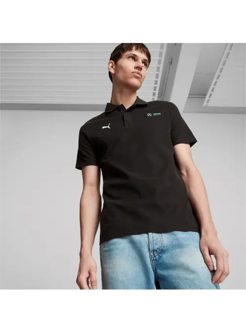 Puma Męskie Polo Mapf1 Puma 62115401 Czarny | Sklep Monotox