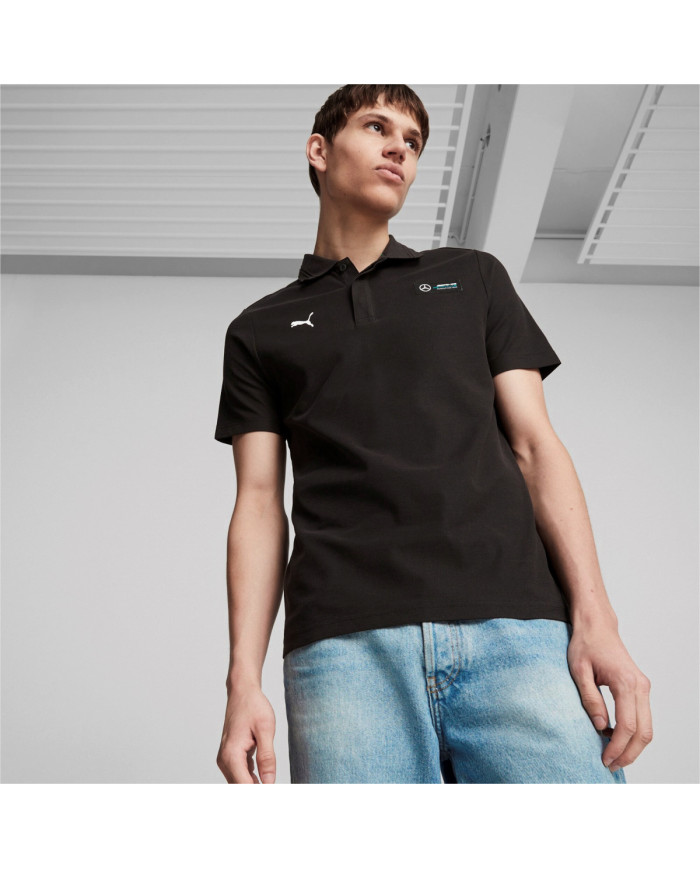 Puma Męskie Polo Mapf1 Puma 62115401 Czarny | Sklep Monotox