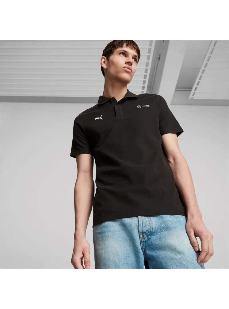 Puma Męskie Polo Mapf1 Puma 62115401 Czarny | Sklep Monotox