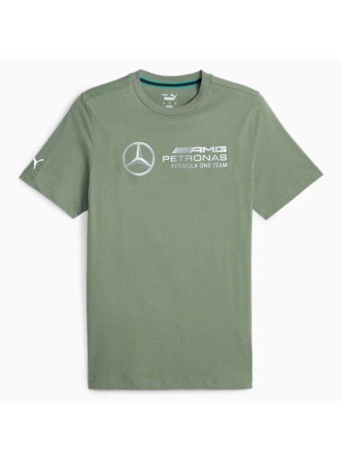 Puma Męski T-shirt Koszulka Mapf1 Logo Tee Eucaly 62115707 Zielony | Sklep Monotox
