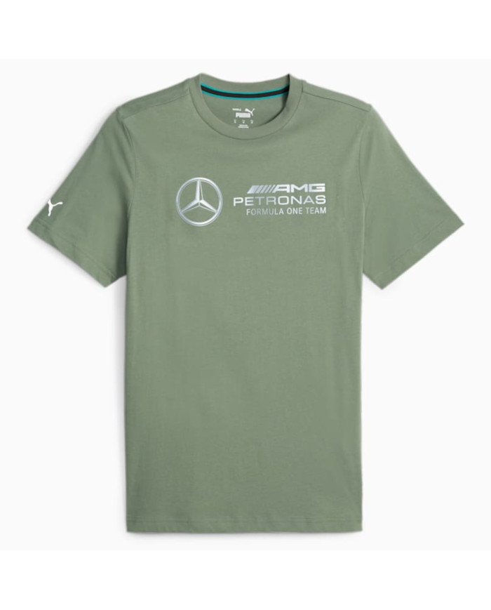 Puma Męski T-shirt Koszulka Mapf1 Logo Tee Eucaly 62115707 Zielony | Sklep Monotox