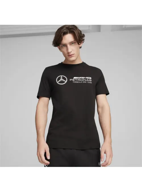 Puma Męski T-shirt Mapf1 Ess Logo Tee 62376201 Czarny | Sklep Monotox