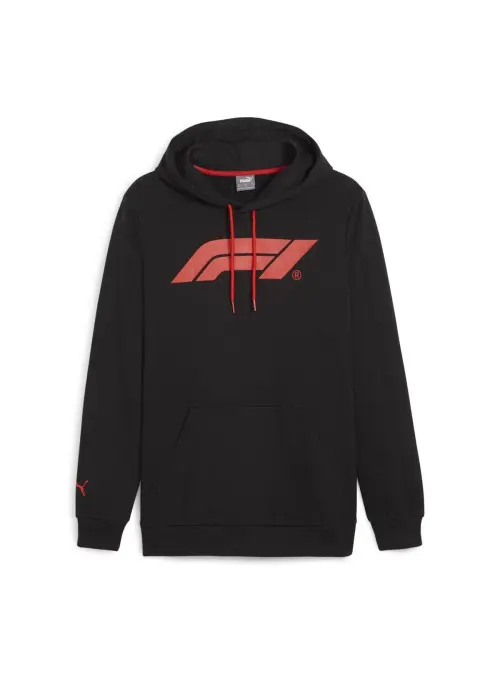 Puma Męska Bluza F1 Ess Logo Hoodie 62585301 Czarny | Sklep Monotox