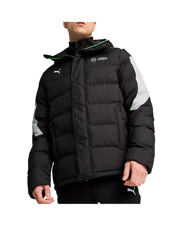 Puma Męska Kurtka Mapf1 Mt7 + Ecolite Padded Jkt 62731501 Czarny | Sklep Monotox