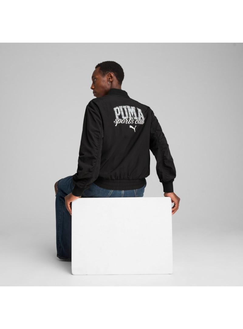 Puma Męska Kurtka Puma Class Bomber Puma 62990301 Czarny | Sklep Monotox
