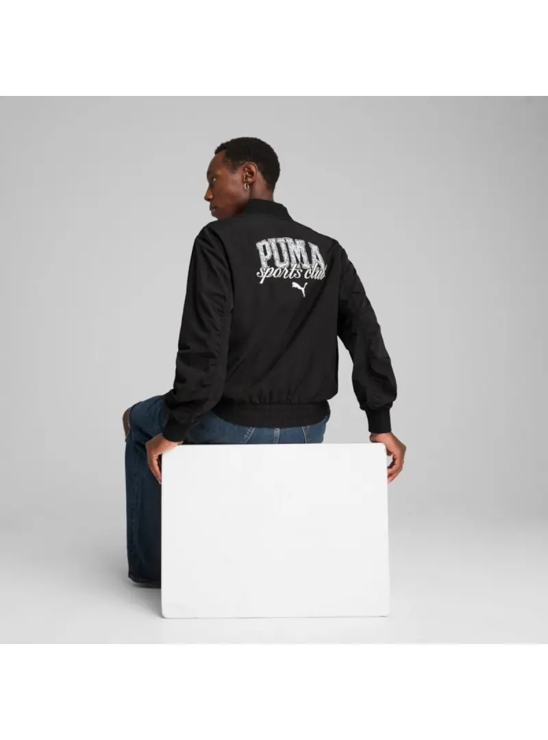 Puma Męska Kurtka Puma Class Bomber Puma 62990301 Czarny | Sklep Monotox