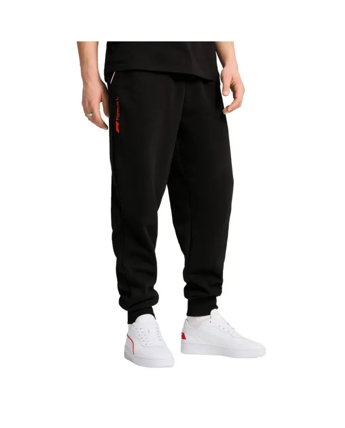 Puma Męskie Spodnie F1 Ess+ Sweatpants 63012301 Czarny | Sklep Monotox