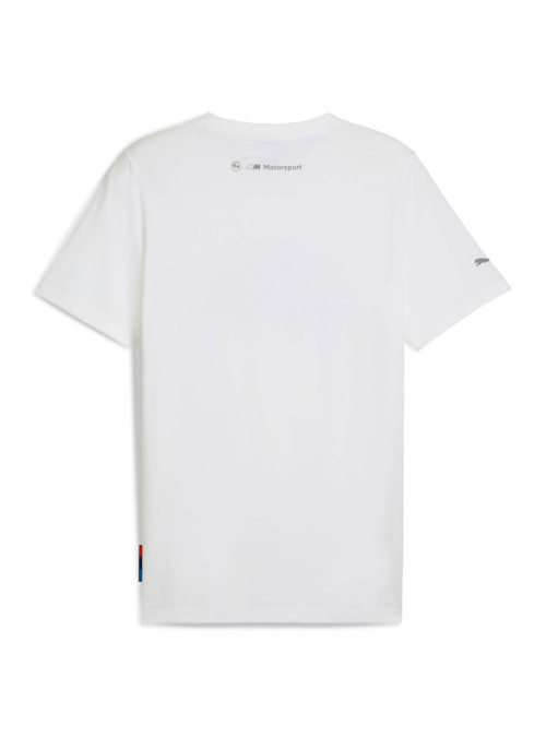 Puma Męski T-shirt Bmw Mms Ess Graphic Tee 63063302 Biały | Sklep Monotox