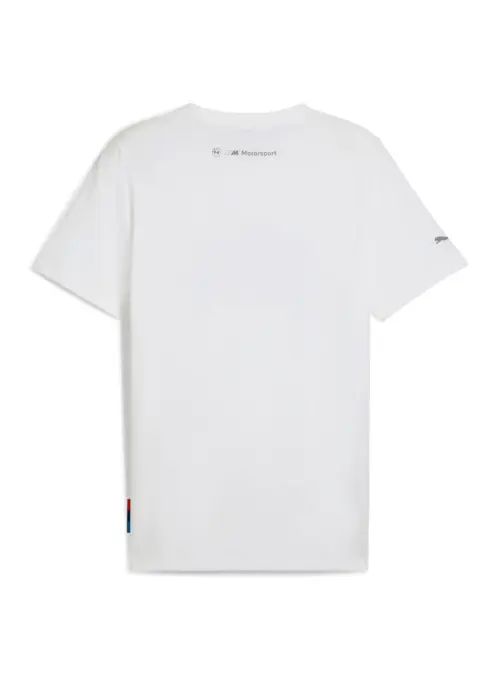 Puma Męski T-shirt Bmw Mms Ess Graphic Tee 63063302 Biały | Sklep Monotox