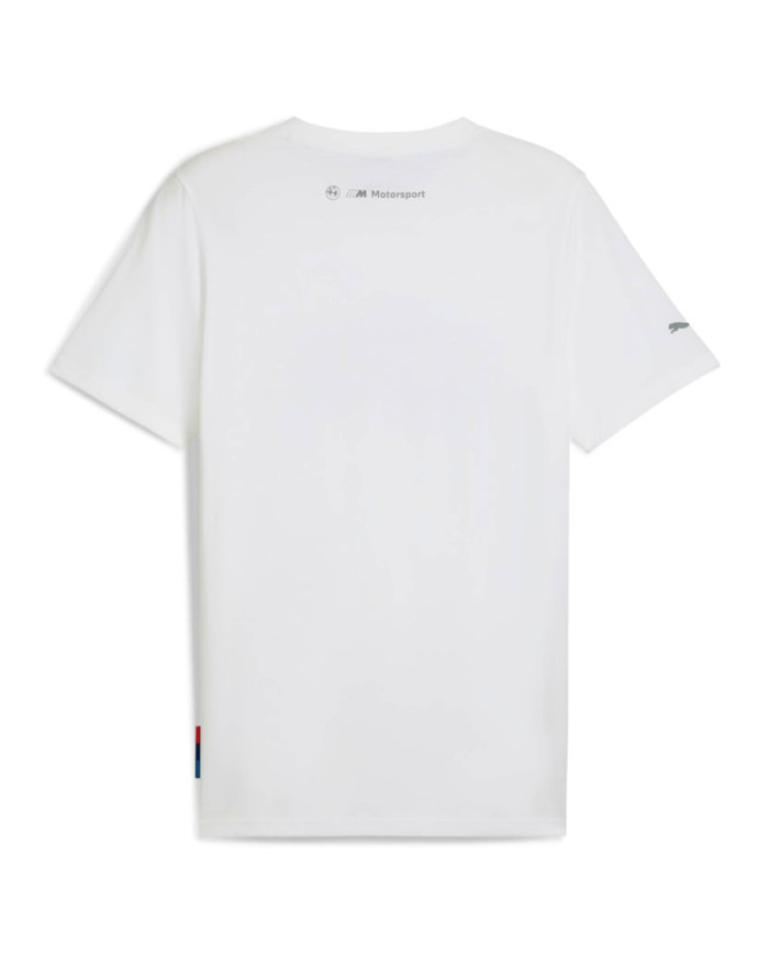Puma Męski T-shirt Bmw Mms Ess Graphic Tee 63063302 Biały | Sklep Monotox