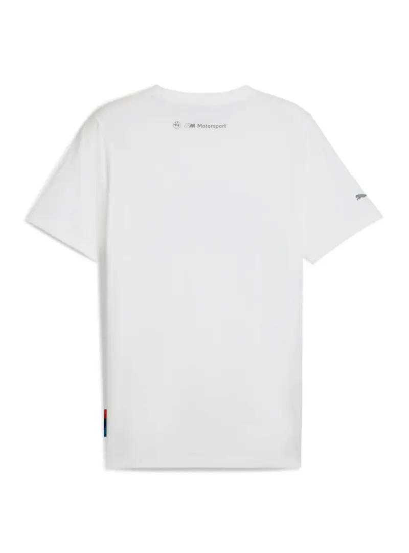 Puma Męski T-shirt Bmw Mms Ess Graphic Tee 63063302 Biały | Sklep Monotox