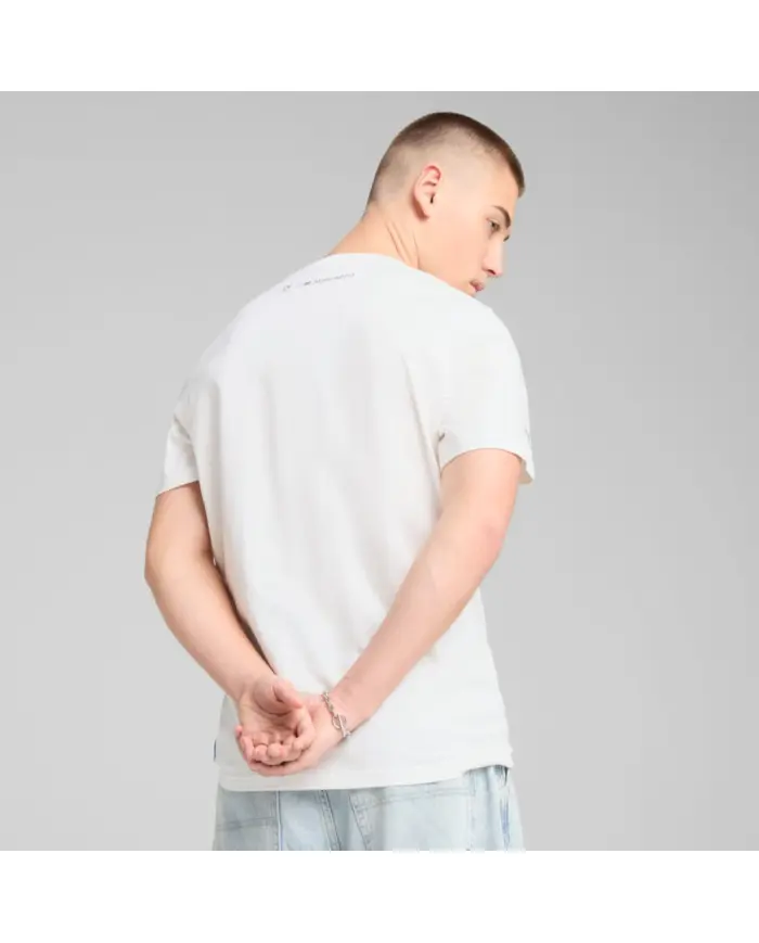 Puma Męski T-shirt Bmw Mms Ess Graphic Tee 63063302 Biały | Sklep Monotox