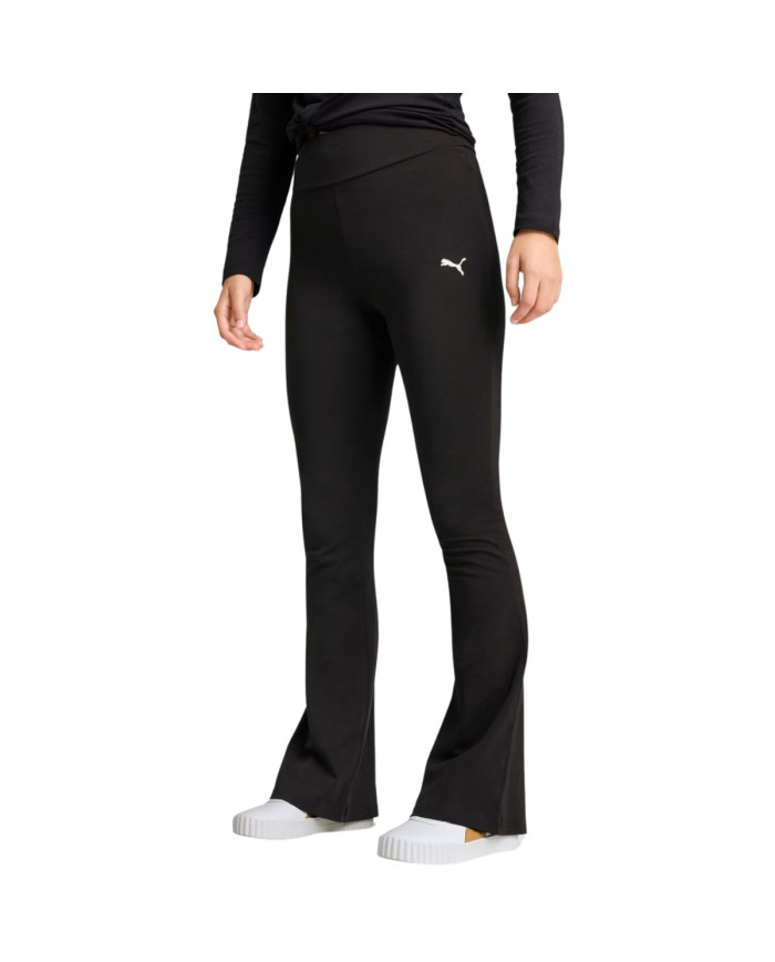Puma Damskie Legginsy Ess High Waist Flared Leggings 63154201 Czarny | Sklep Monotox