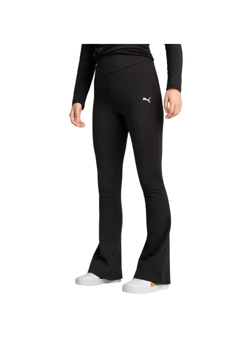 Puma Damskie Legginsy Ess High Waist Flared Leggings 63154201 Czarny | Sklep Monotox